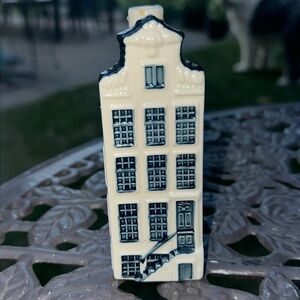 KLM Blue Delft’s BOLS Amsterdam #46 House Empty Bottle